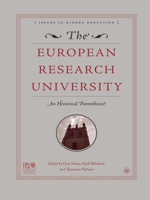 cover image of The European Research University